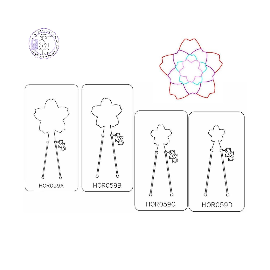 PANCAKE DIE HOR059 CHERRY BLOSSOM